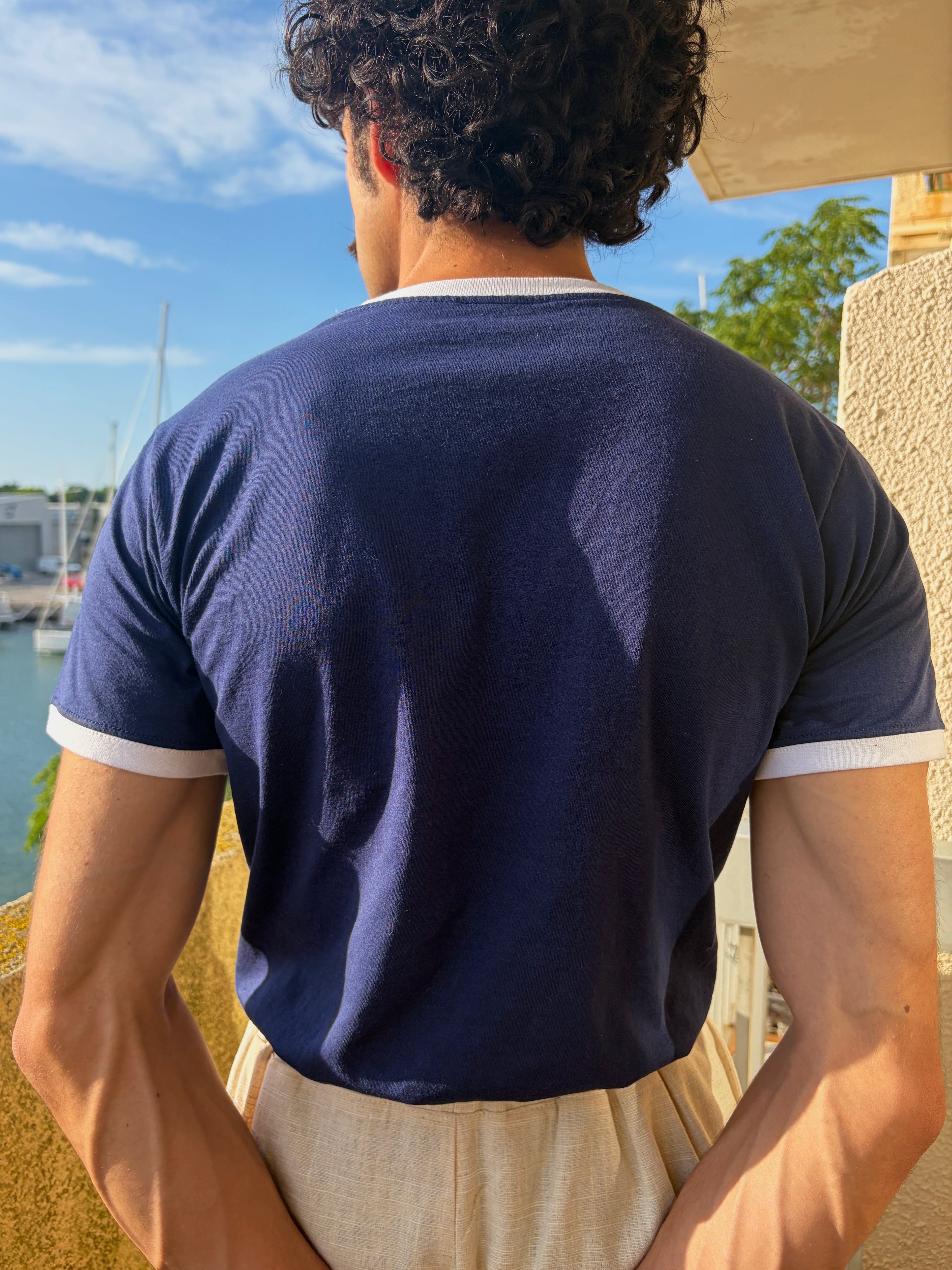 Le Ringer bleu marine