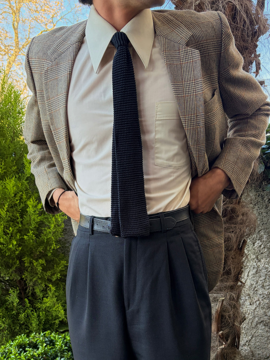 La Bond - Cravate en maille