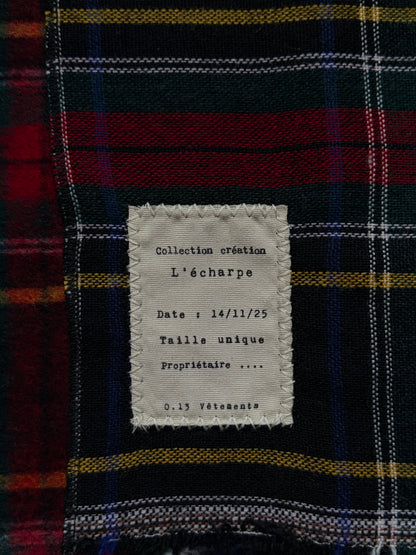 L'Écharpe - Tartan rouge